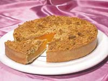 Deep Dish Peach Crumb Pie
